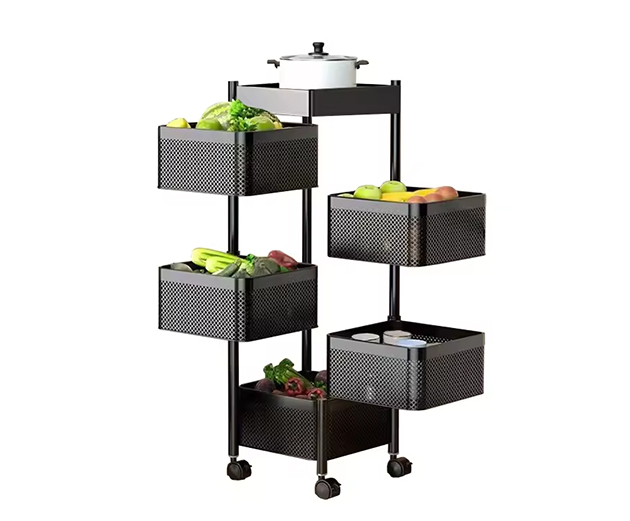 Fruit Basket Gold Round